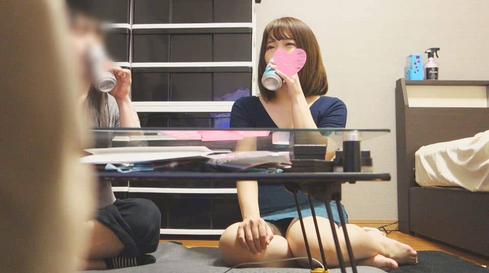 FC2PPV-1161746 Exclusive sale Home drinking female talk peeping